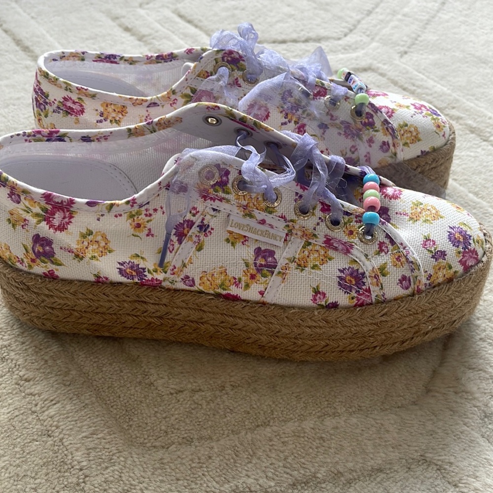LoveShackFancy X Superga espadrille